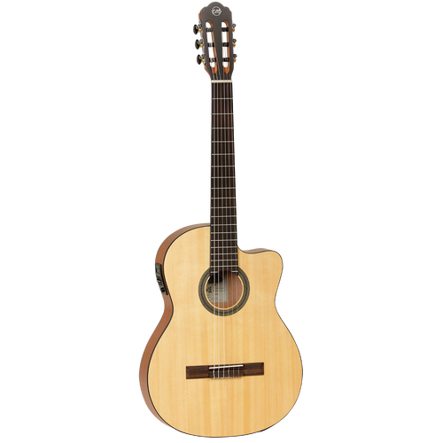 Tanglewood TWEMDC1 Enredo Madera Thinline Classical Cutaway Electric Guitar