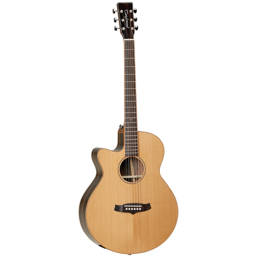 Tanglewood Java Superfolk Cutaway Electric Left-Handed Guitar TW J SFCE LH