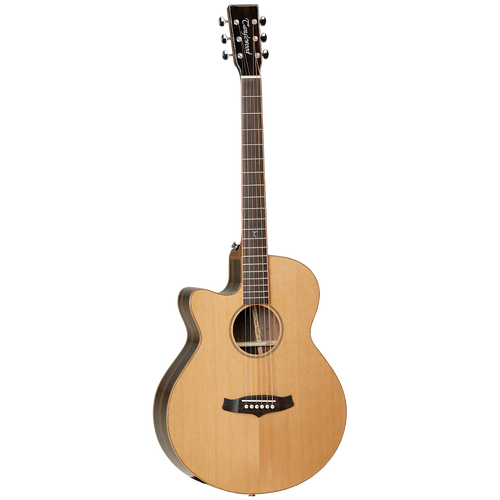 Tanglewood Java Superfolk Cutaway Electric Left-Handed Guitar with Fishman Presys EQ