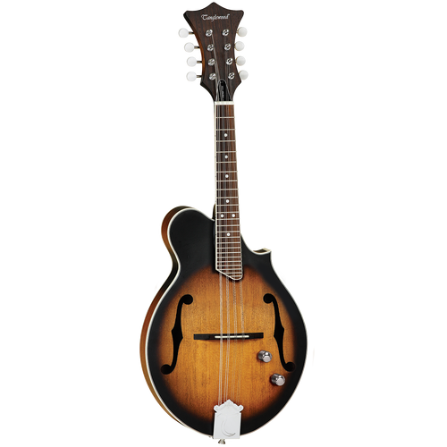 Tanglewood TWM FVSE Mandolin Vintage Sunburst Spruce Top Basic Scroll Cutaway
