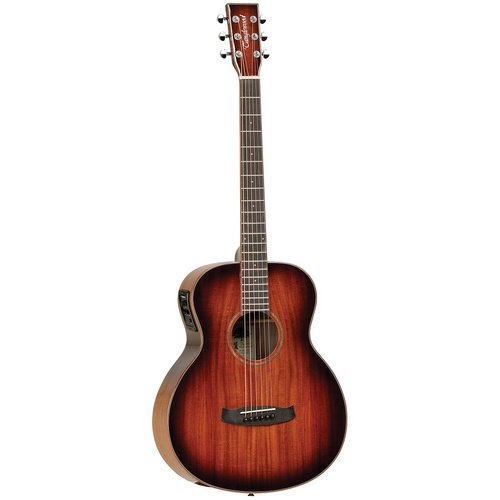 Tanglewood TWMINIKOA Winterleaf Mini Travel Folk Koa Guitar with Fishman EQ