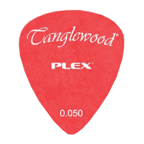 Tanglewood TWPP1 Plex Picks Pack of 12 .050 Red