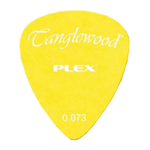 Tanglewood TWPP3 Plex Picks Pack of 12 .073 Yellow