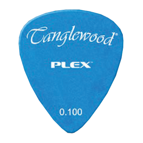 Tanglewood TWPP5 Plex Picks Pack of 12 - .100 Blue