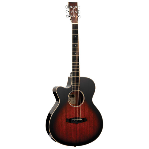 Tanglewood Winterleaf Pro Super Folk C/E Antique Vintage Burst Left Handed Acoustic-Electric Guitar [TWPRO4-CE-AVB-LH]