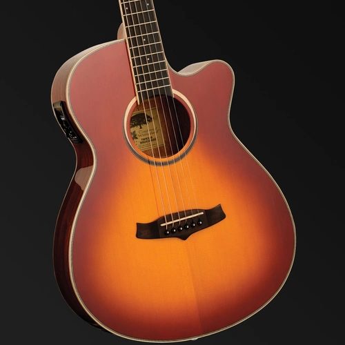 Tanglewood Winterleaf Pro Series Super Folk Cutaway Acoustic Guitar Sunburst TWPRO4-CE-SB