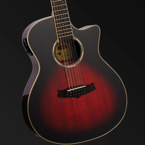 Tanglewood Winterleaf Pro TWPRO612CEAVB 12-String Acoustic-Electric Guitar Vintage Burst