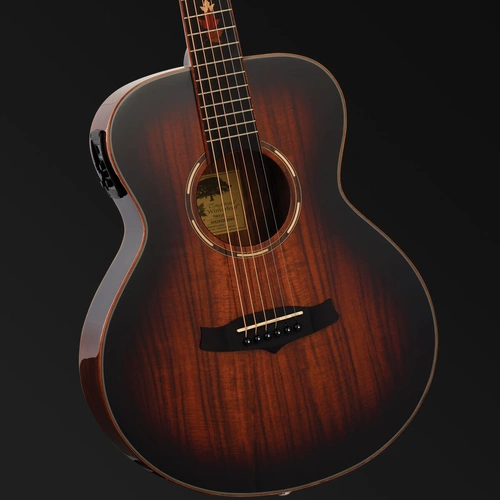 Tanglewood Winterleaf Pro Exotic Mini Acoustic/Electric Koa Guitar TWX1-E-K