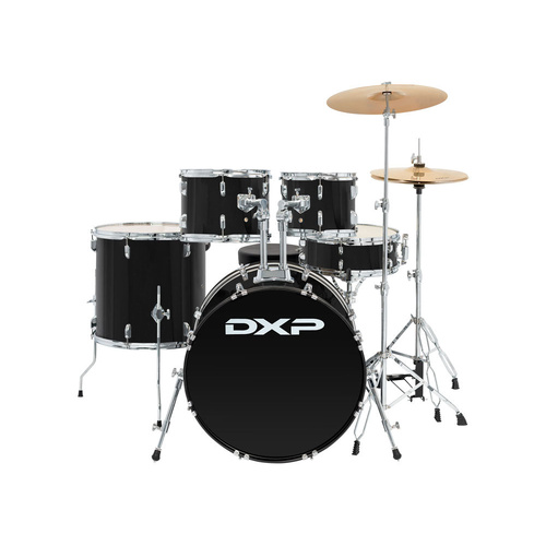 DXP Fusion Plus 22" 5 Piece Drum Kit - Black
