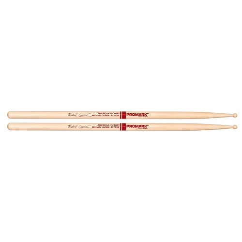 ProMark Hickory 733 Michael Carvin Wood Tip drumstick