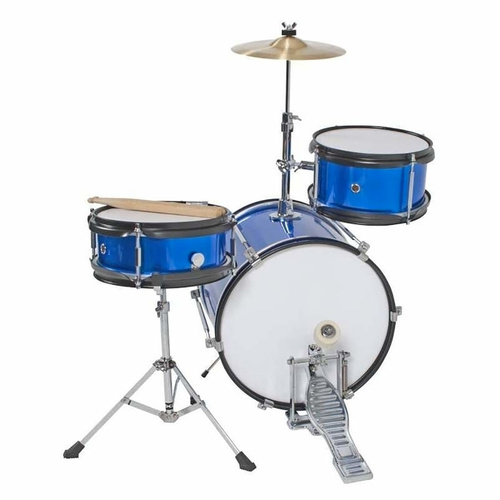 DXP 3 Piece Junior Drum Kit Metallic Blue