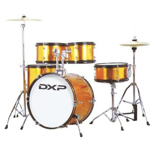 DXP 5 Piece Junior Drum Kit Gold Sparkle
