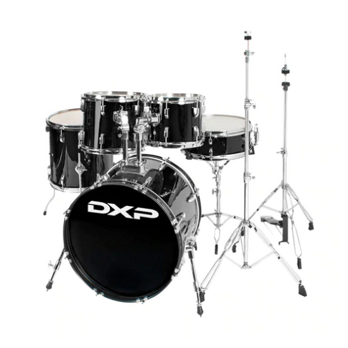 DXP Fusion Series 20" 5 Piece Drum Kit - Black