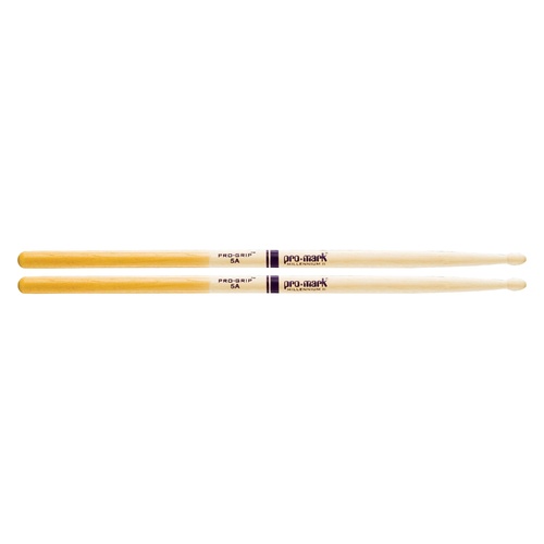 ProMark Hickory 5A "Pro-Grip" Wood Tip drumstick