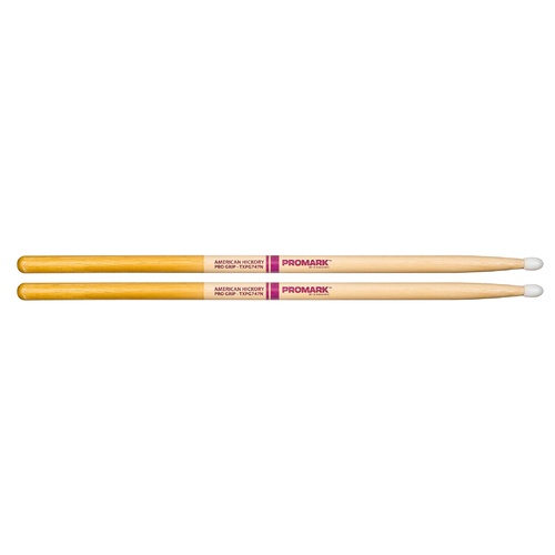 ProMark Hickory 747 "Pro-Grip" Nylon Tip drumstick