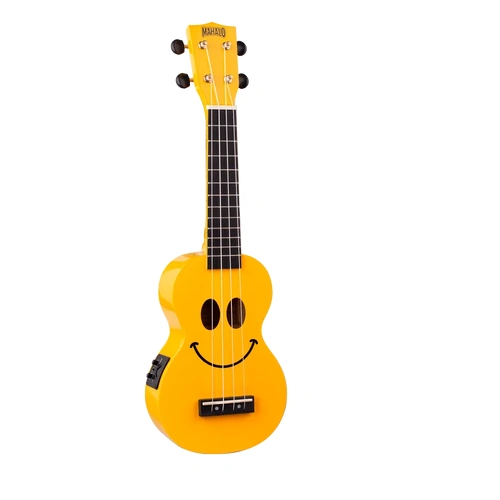 Mahalo Smile Face Soprano Ukulele - Model U-SMILE-VTYW
