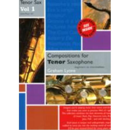 Lyons - Compositions For Tenor Sax Book 1 Book/CD (Softcover Book/CD)