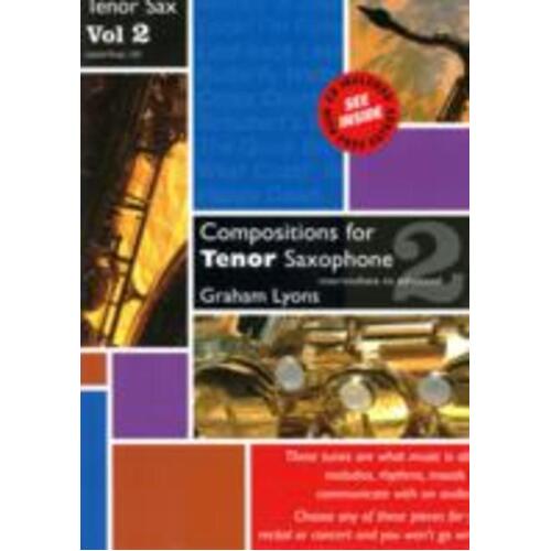 Compositions For Tenor Sax Book 2/CD (Softcover Book)