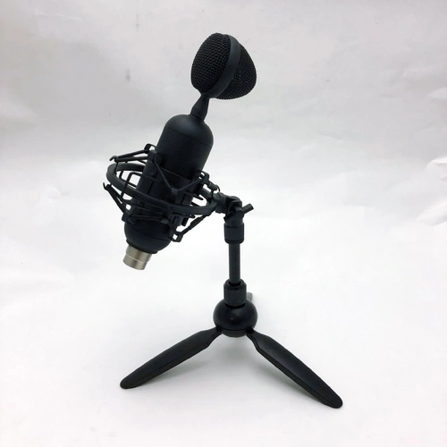USB Condenser Studio Microphone with Desk Stand, USB Cable, and Carry Bag