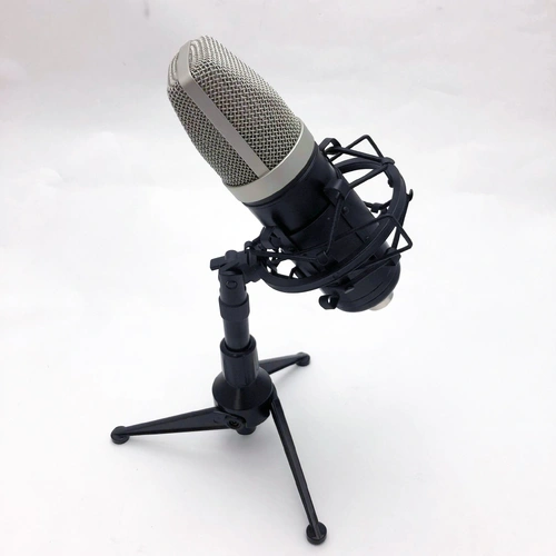 Condenser Studio Microphone with Desk Stand, USB Cable, and Carry Bag