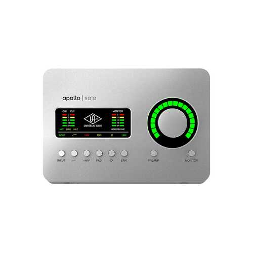 Universal Audio Apollo Solo Audio Interface Heritage Edition