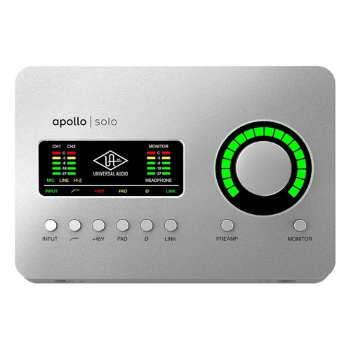 Universal Audio Apollo Solo USB 2/2 Digital Interface