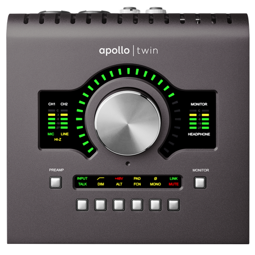 UA Apollo Twin MK2 Duo Heritage Edition Audio Interface with UAD Plug-In Package