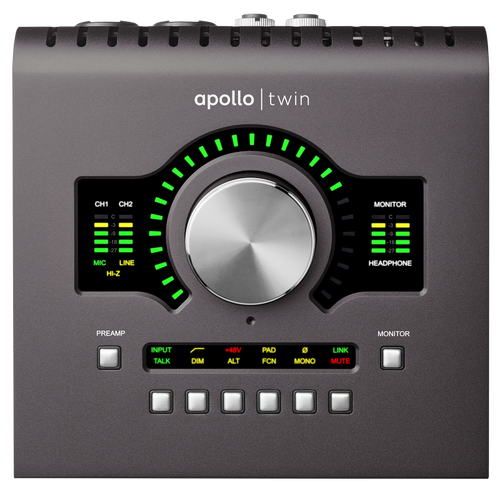 UA Apollo Twin MK2 Duo Heritage Edition Audio Interface with UAD Plug-In Package