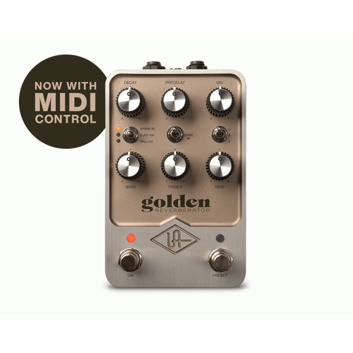 UAFX Golden Reverberator Pedal