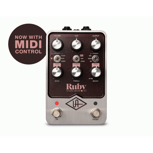 UA FX Ruby '63 Top Boost Amp Pedal
