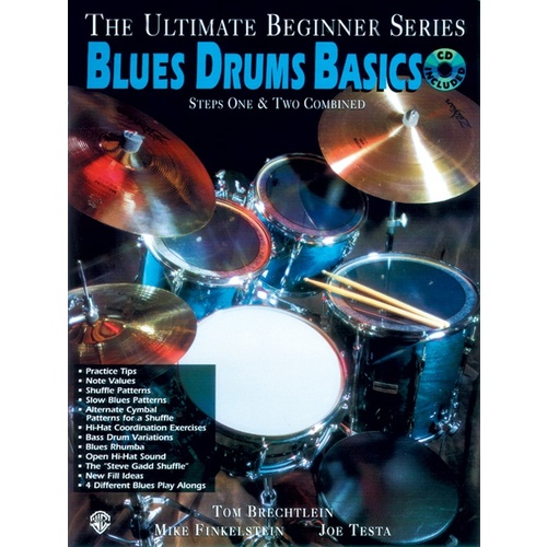 Ultimate Beginner Blues Drum Basics Book and CD