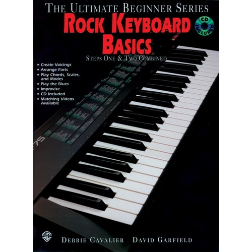 Ultimate Beginner Rock Keyboard Book with CD