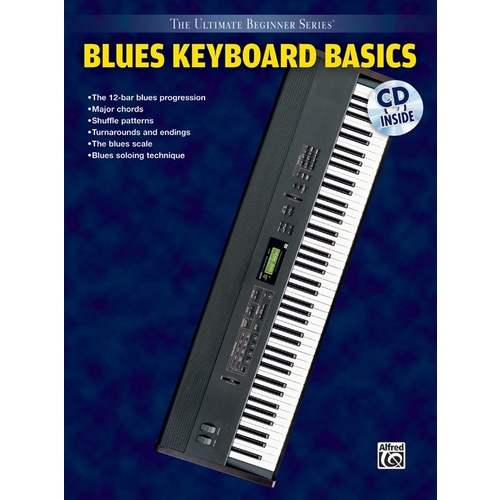 Ultimate Beginner Blues Keyboard Book with CD