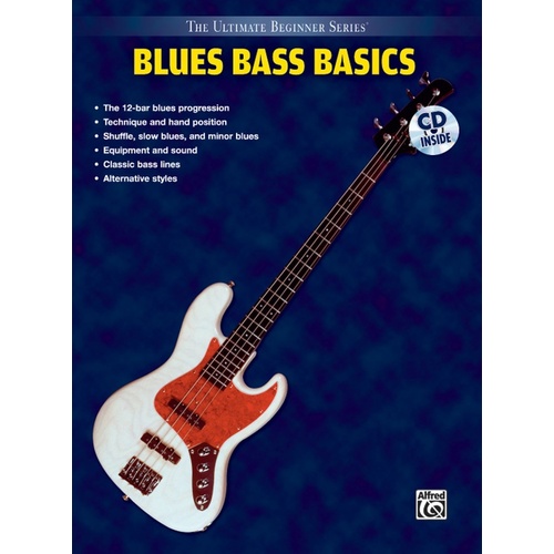Ultimate Beginner Blues Bass Basics Book/CD