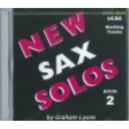 New Sax Solos Book 2 CD Alto Or Tenor (Softcover Book/CD)