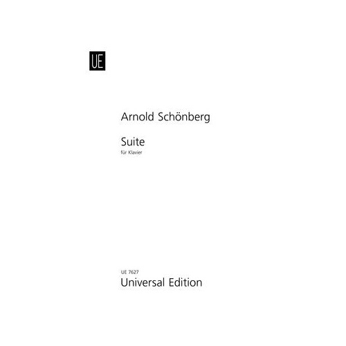 Suite for Piano Op 25 Sheet Music