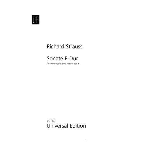 Strauss - Sonata in F Major Op. 6 for Cello and Piano