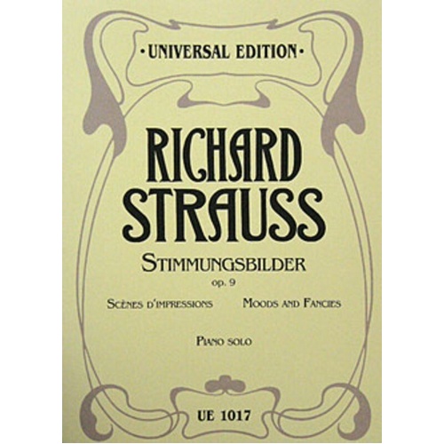 Strauss - Stimmungsbilder Op. 9 for Piano