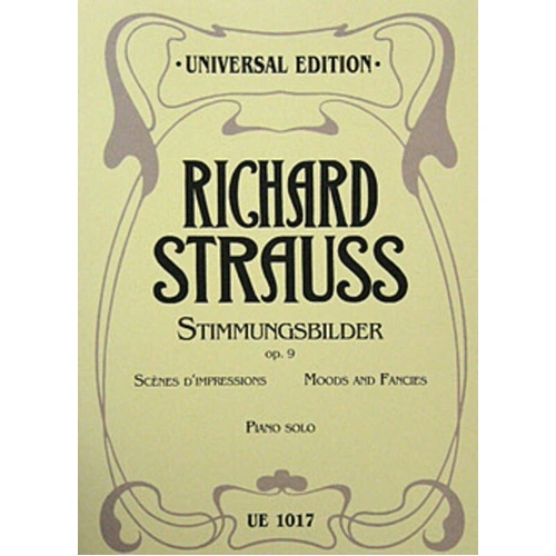 Strauss - Stimmungsbilder (Moods and Fancies) Op. 9 for Piano