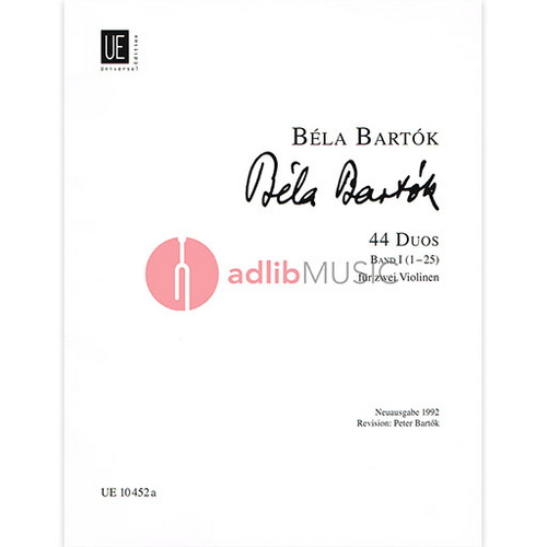 44 Duets Volume 1 for 2 Violins Sheet Music