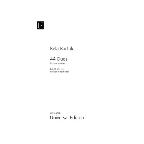 44 Duets Volume 2 for 2 Violins - 19 Eastern European Folk Music Pieces for Intermediate Players