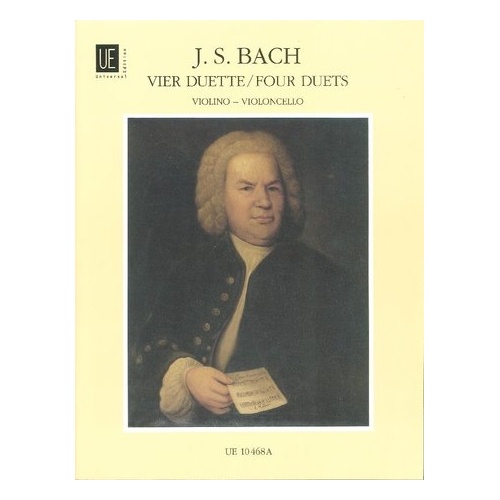 Bach - 4 Duets BWV 802-805 for Violin/Cello