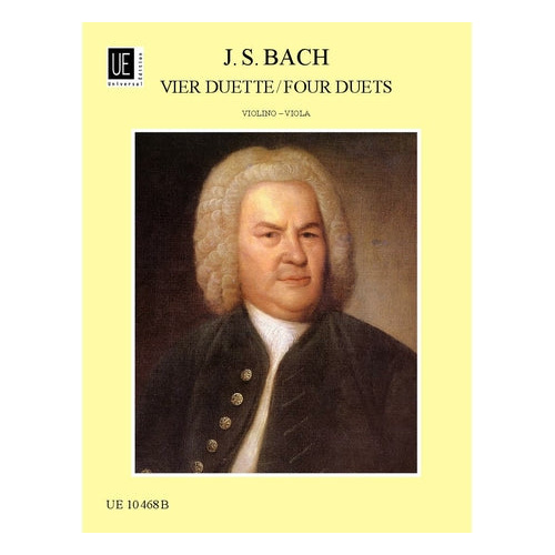 Four Duets for Violin and Viola, BWV 802-805 by Johann Sebastian Bach