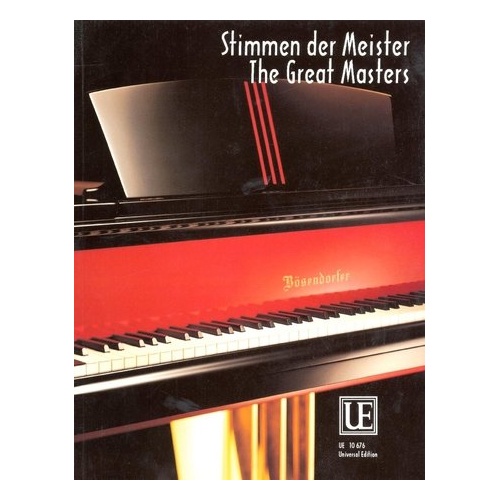 The Great Masters for Piano Ed Sauer
