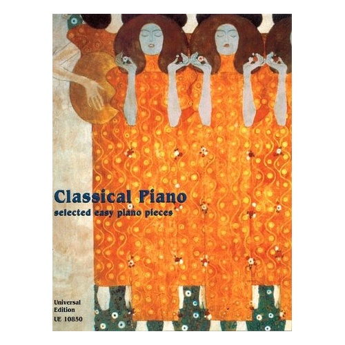 Classical Piano Selected Easy Piano Pieces by Universal Edition