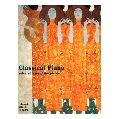 Classical Piano Selected Easy Pieces for Piano by Universal Edition, 1 Page