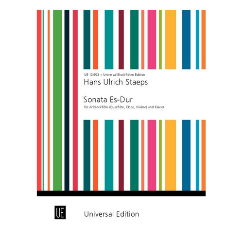 Sonata in Eb for Treble Recorder and Piano - Oboe Sheet Music