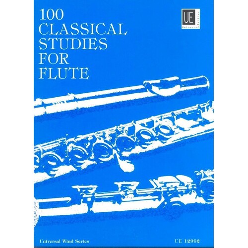 100 Classical Studies For Flute (Softcover Book)
