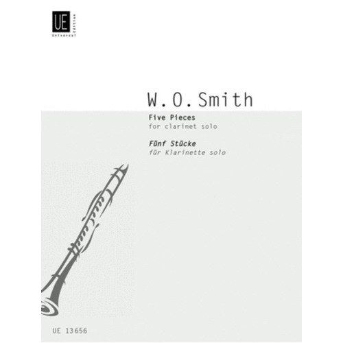 Pieces 5 clarinet Solo 