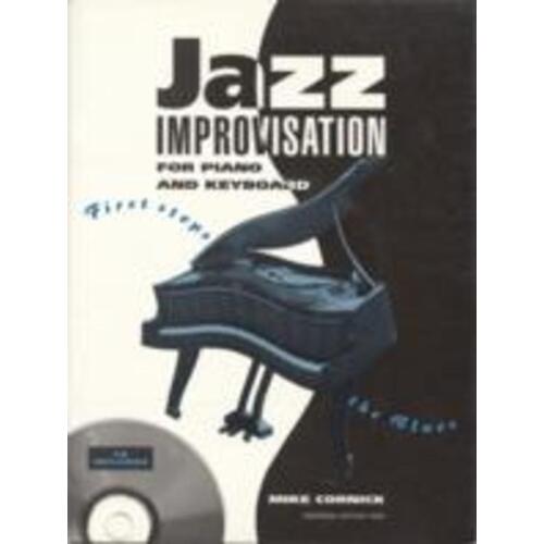 Jazz Improvisation Piano And Kybd First Steps Blues (Softcover Book/CD)
